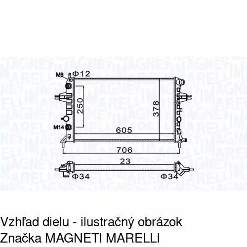 Chladiče vody 550808B2 /POLCAR/ - obr. 3