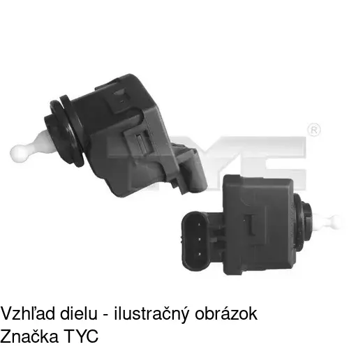 Motorček reflektora POLCAR 550809-9