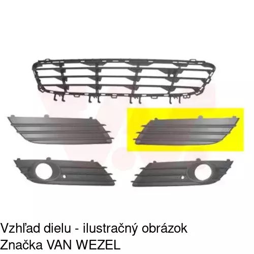 Kryt v nárazníku 550927-1 /POLCAR/ - obr. 2