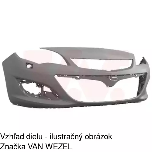 Predný nárazník 55110724 /POLCAR/ - obr. 1