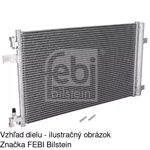 Chladiče klimatizácie 5511K8C2S /POLCAR/ - obr. 1