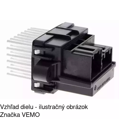 Ovládače klimatizácie POLCAR 5511KST-1