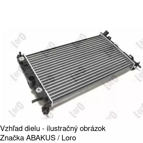 Chladiče vody 551608-0 /POLCAR/ - obr. 1