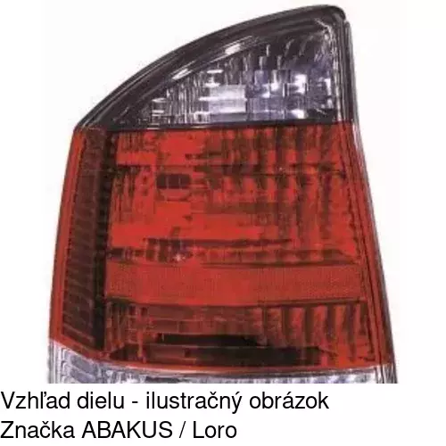 Zadné svetlo 5518881E /POLCAR/ - obr. 1