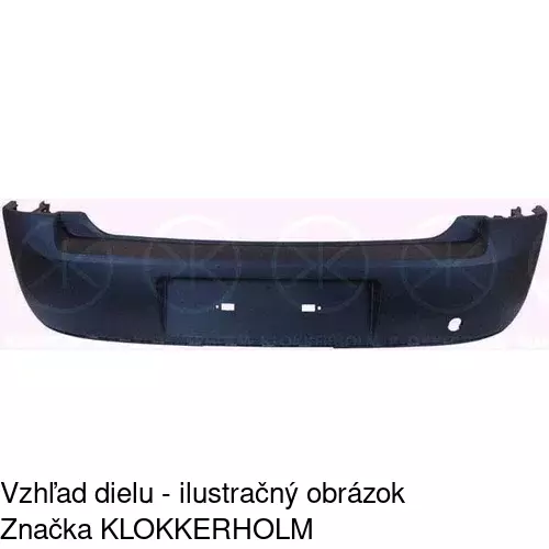 Zadný nárazník POLCAR 551896-J