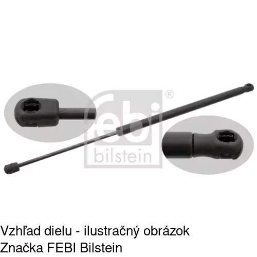 Plynová pružina 5518AB1D /POLCAR/ - obr. 1