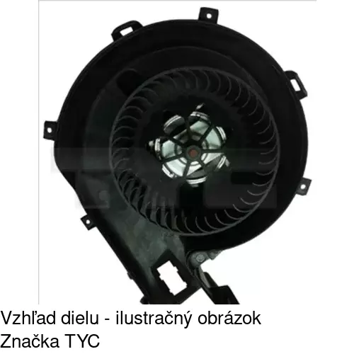 Ventilátory kúrenia POLCAR 5518NU1X
