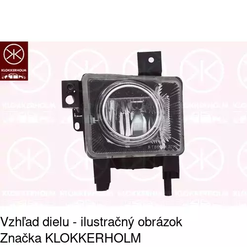 Hmlové svetlo - predné 5519302E /POLCAR/ - obr. 1
