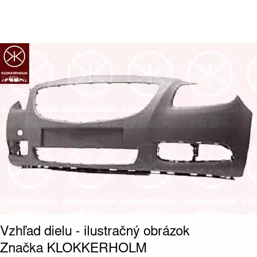 Predný nárazník POLCAR 552007