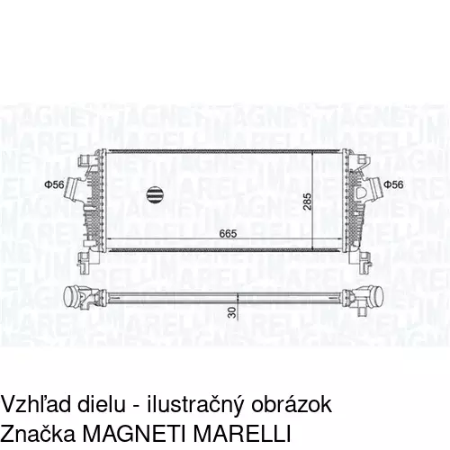 Chladiče vzduchu (Intercoolery) POLCAR 5520J83X