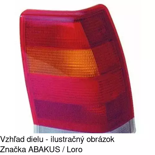Zadné svetlo 552588-E /POLCAR/ - obr. 2