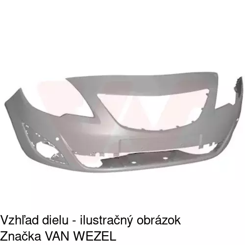 Predný nárazník 554607-1 /POLCAR/ - obr. 1