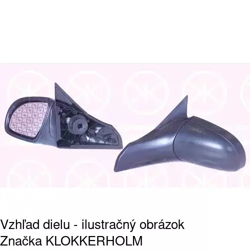 Vonkajšie zrkadlo 5555524M /POLCAR/ - obr. 2