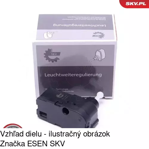 Motorček reflektora 555610-8 /POLCAR/ - obr. 3