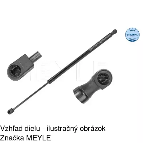 Plynová pružina 5556AB1 /POLCAR/ - obr. 1