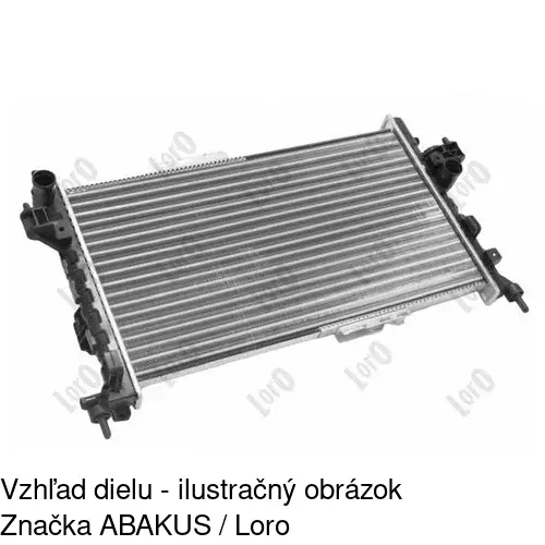 Chladiče vody 5557081X /POLCAR/ - obr. 3