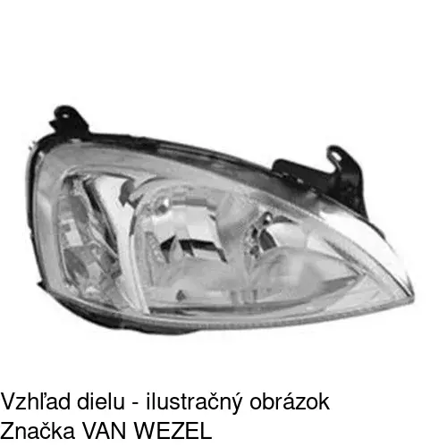 Hlavný reflektor 5557101E /POLCAR/ - obr. 5