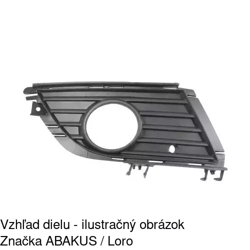 Kryt v nárazníku 555727-4 /POLCAR/ - obr. 1
