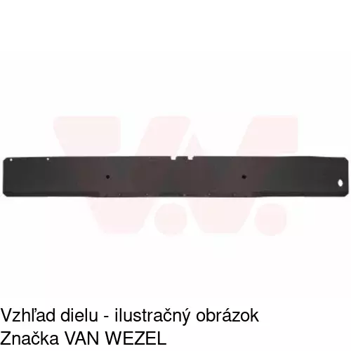 Výstuha nárazníka 555807-3 /POLCAR/ - obr. 1