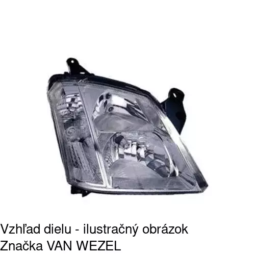 Hlavný reflektor 5559100E /POLCAR/ - obr. 5