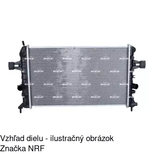 Chladiče vody POLCAR 556008A3