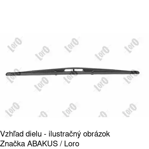 Rameno stierača 5560RWT1 /POLCAR/ - obr. 3