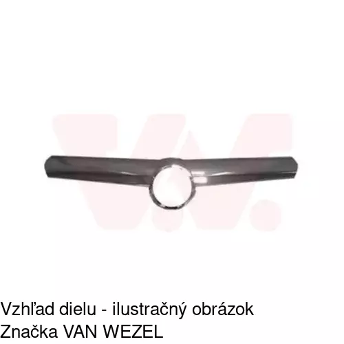 Lišta masky 556105-2 /POLCAR/ - obr. 1