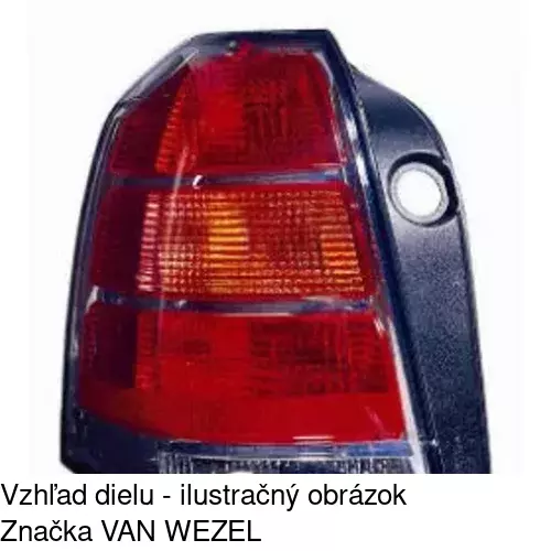 Zadné svetlo 556187-E /POLCAR/ - obr. 4