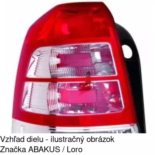 Zadné svetlo 556387-E /POLCAR/ - obr. 1