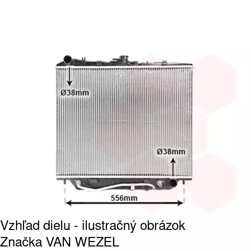 Chladiče vody 557008-3 /POLCAR/ - obr. 2