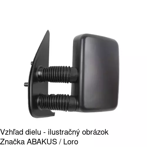 Vonkajšie zrkadlo 5702511M /POLCAR/ - obr. 3