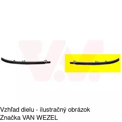 Lišta pod reflektorom 5708061R /POLCAR/