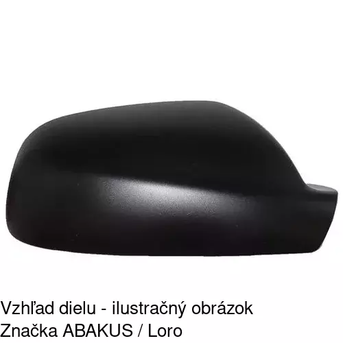 Rám vonkajšieho zrkadla 571055TM /POLCAR/ - obr. 3