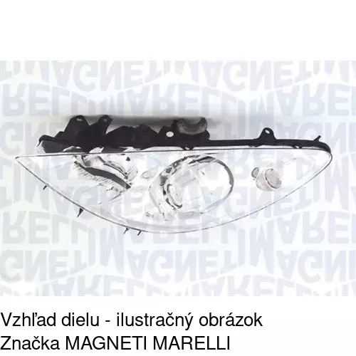 Hlavný reflektor 571110-E /POLCAR/ - obr. 2