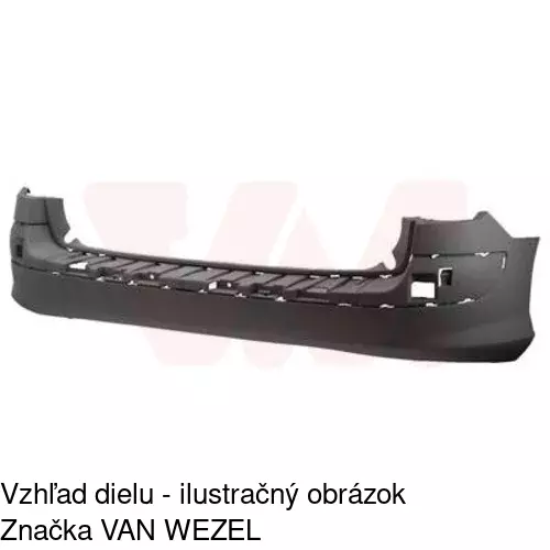 Zadný nárazník 5712961J /POLCAR/ - obr. 1