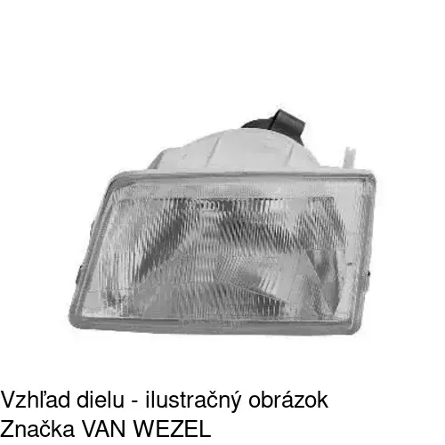 Hlavný reflektor 572209-E /POLCAR/ - obr. 4