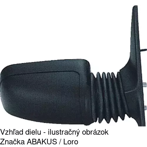 Vonkajšie zrkadlo 5722511M /POLCAR/ - obr. 1