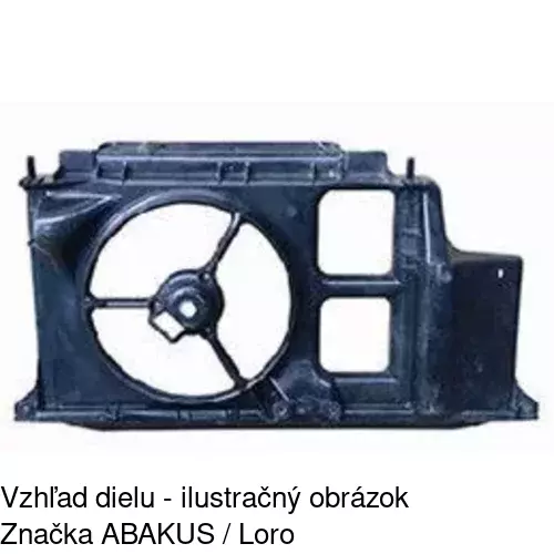 Ventilátory chladičov 572323W1 /POLCAR/ - obr. 2