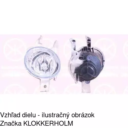 Hmlové svetlo - predné 5723291E /POLCAR/ - obr. 1