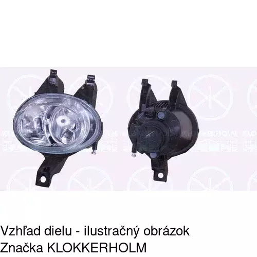 Hmlové svetlo - predné 5723303E /POLCAR/ - obr. 1
