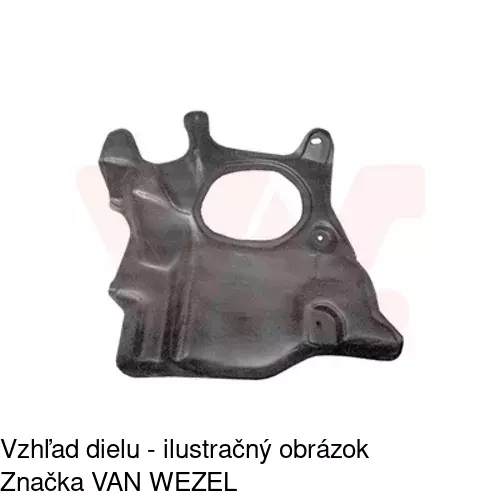 Kryt motora 572334-8 /POLCAR/ - obr. 1