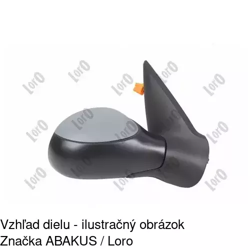 Vonkajšie zrkadlo 5723529M /POLCAR/ - obr. 3