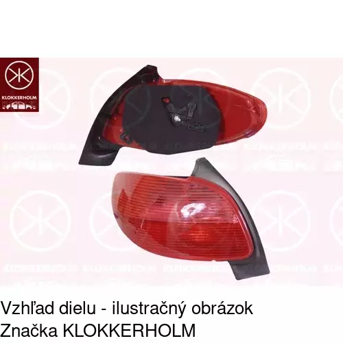 Zadné svetlo 572387-S /POLCAR/ - obr. 1