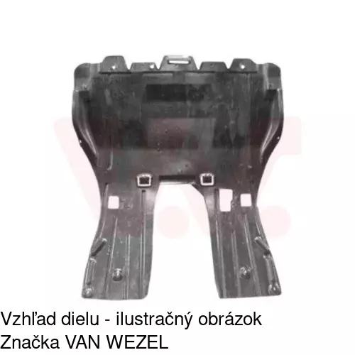 Kryt motora 574834-5 /POLCAR/ - obr. 1