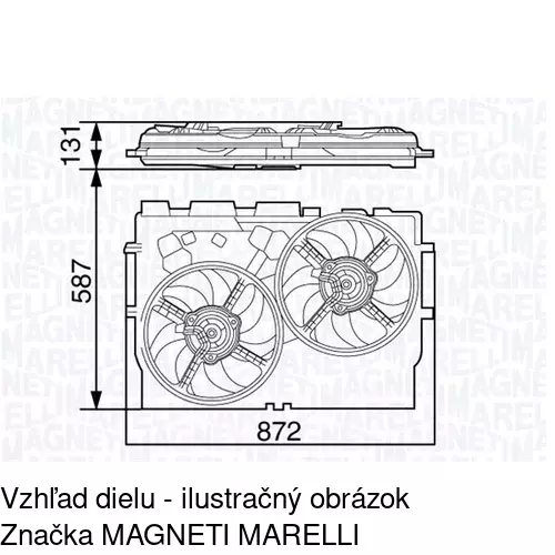 Ventilátory chladičov 577023W2 /POLCAR/ - obr. 3