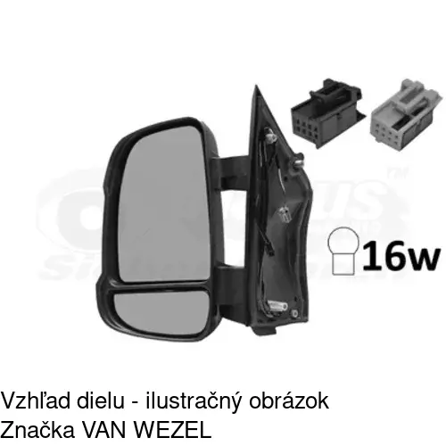 Vonkajšie zrkadlo 5770514NM /POLCAR/ - obr. 4