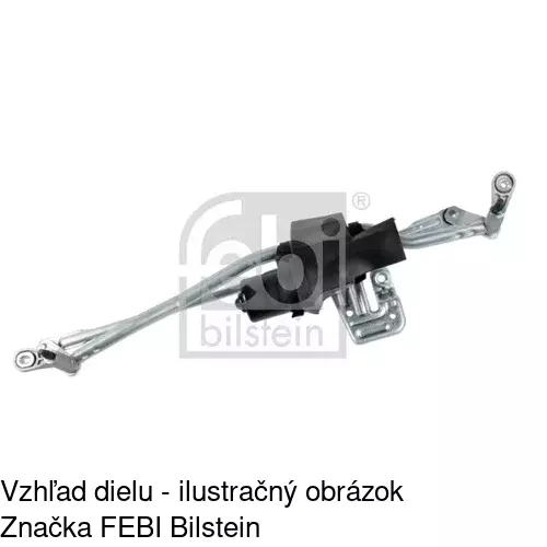 Náhon stieračov bez motora 5770MWP1 /POLCAR/ - obr. 4