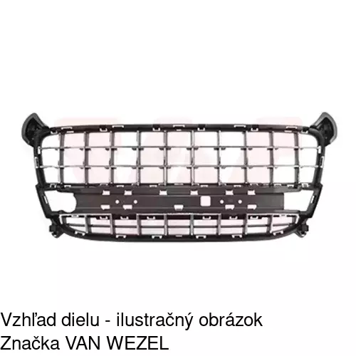 Kryt v nárazníku POLCAR 578027