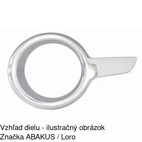Rámik hmlového svetla 57B1271J /POLCAR/ - obr. 1