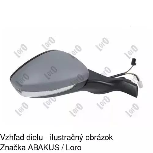 Vonkajšie zrkadlo 57B1523M /POLCAR/ - obr. 3
